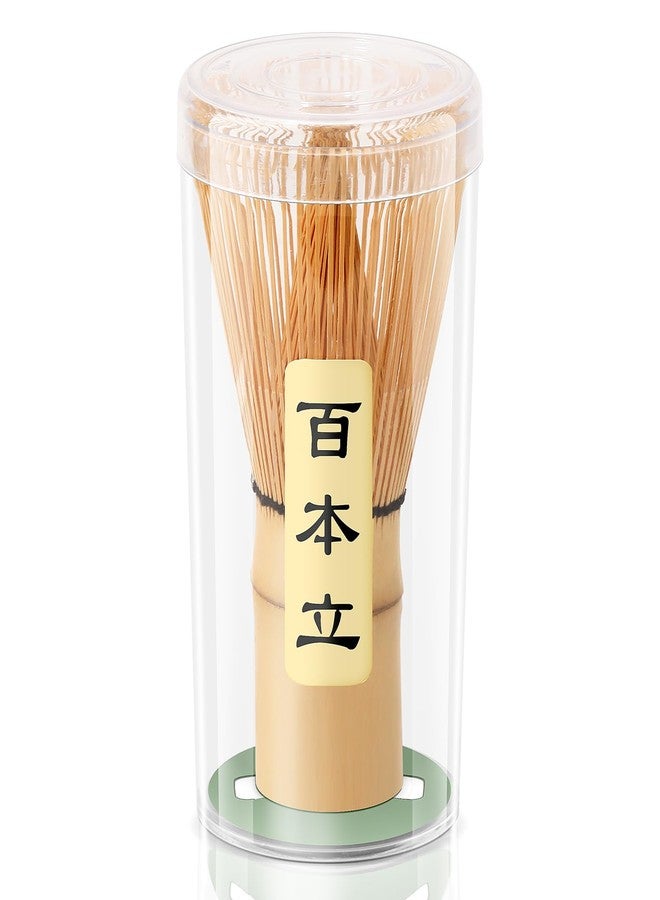 Scalegoal Traditional Matcha Whisk - 100-Prong Chasen for Authentic Japanese Tea Ceremony, Handcrafted Mixer with Natural Bristles - Ideal for Matcha Lovers & Premium Powder Preparation - Image 1